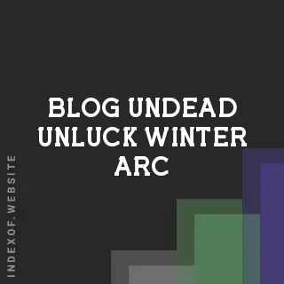 Undead Unluck Winter Arc: Season 2 Announcement, Special Recap, and 2026 News | Logo - Indexof